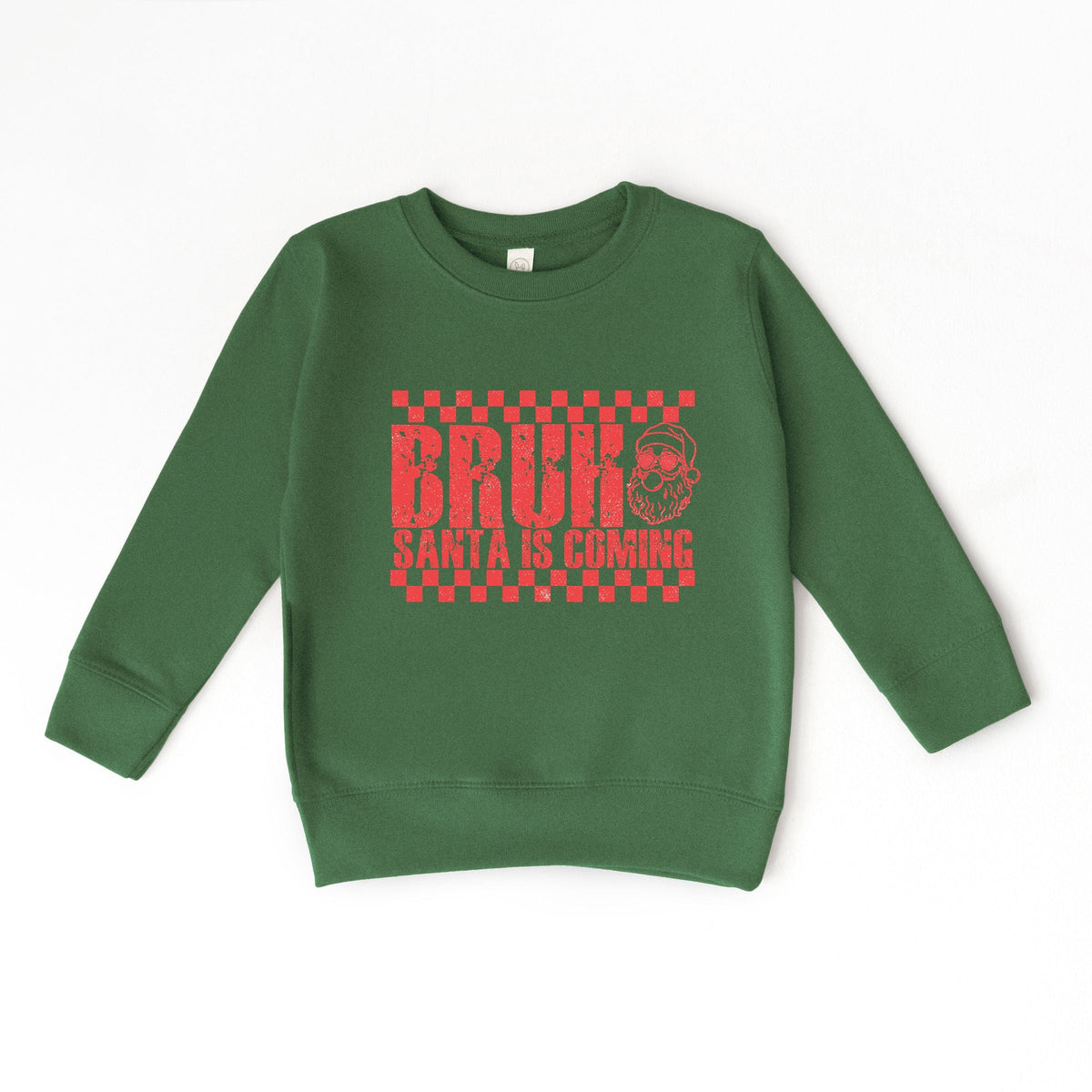 Bruh Santa is Coming - Toddler Graphic Sweatshirt product image 5