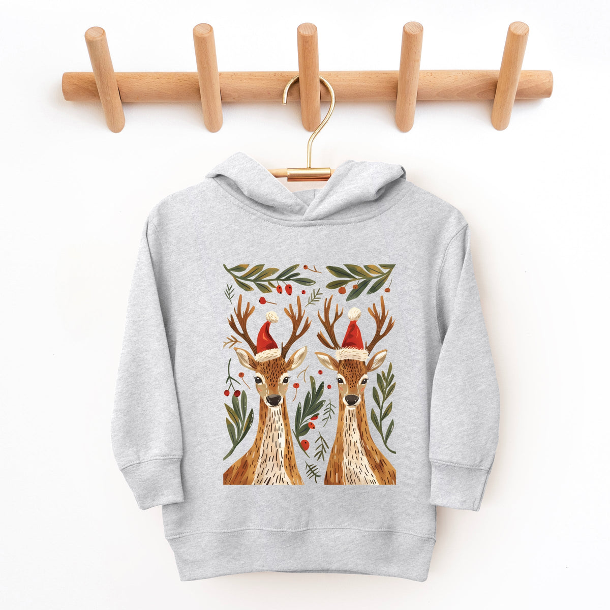 Christmas Deer Pair - Toddler Hoodie product image 5