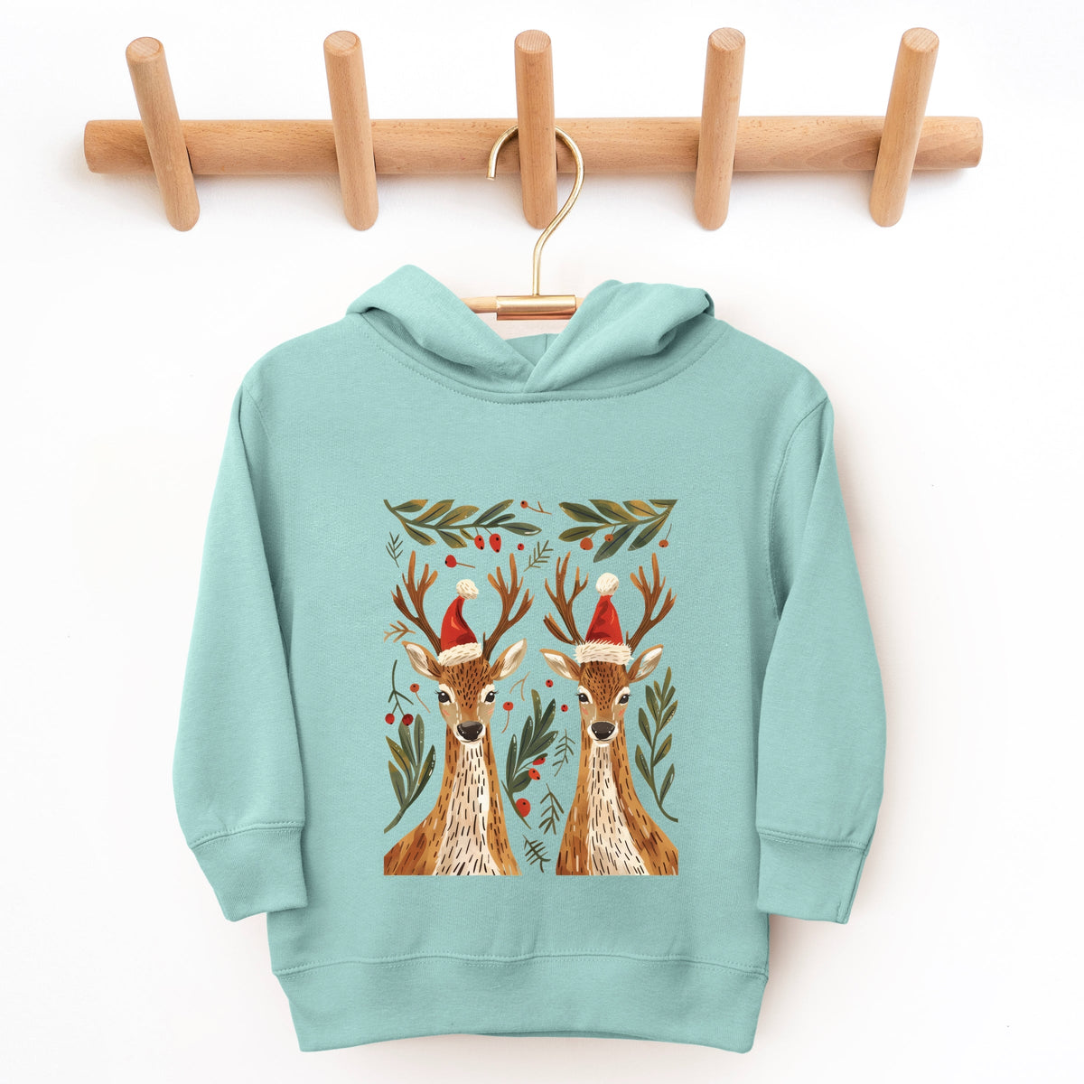 Christmas Deer Pair - Toddler Hoodie product image 2