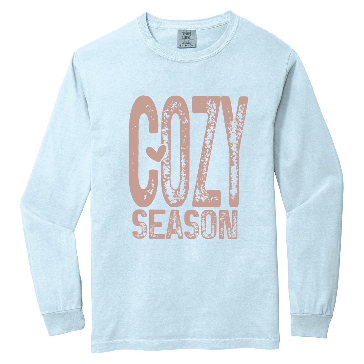Cozy Season Heart - Women's Garment Dyed Long Sleeve product image 7