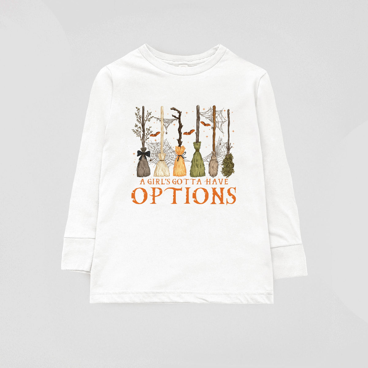 Girl's Gotta Have Options - Youth Long Sleeve Graphic product image 2