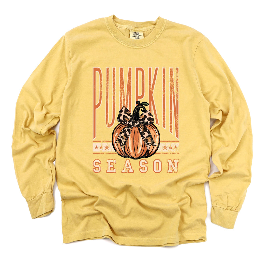 Pumpkin Season Stars - Women's Garment Dyed Long Sleeve product image 11