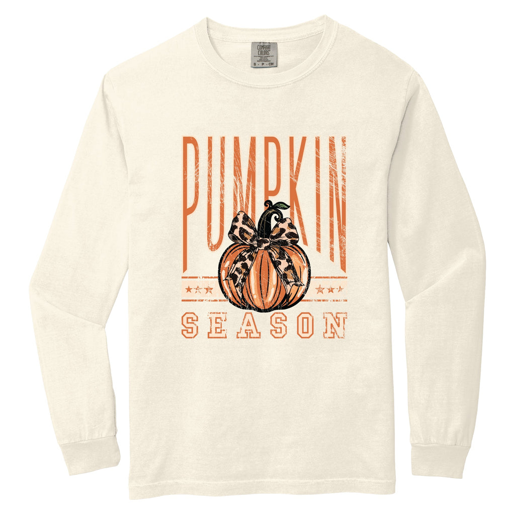 Pumpkin Season Stars - Women's Garment Dyed Long Sleeve product image 8