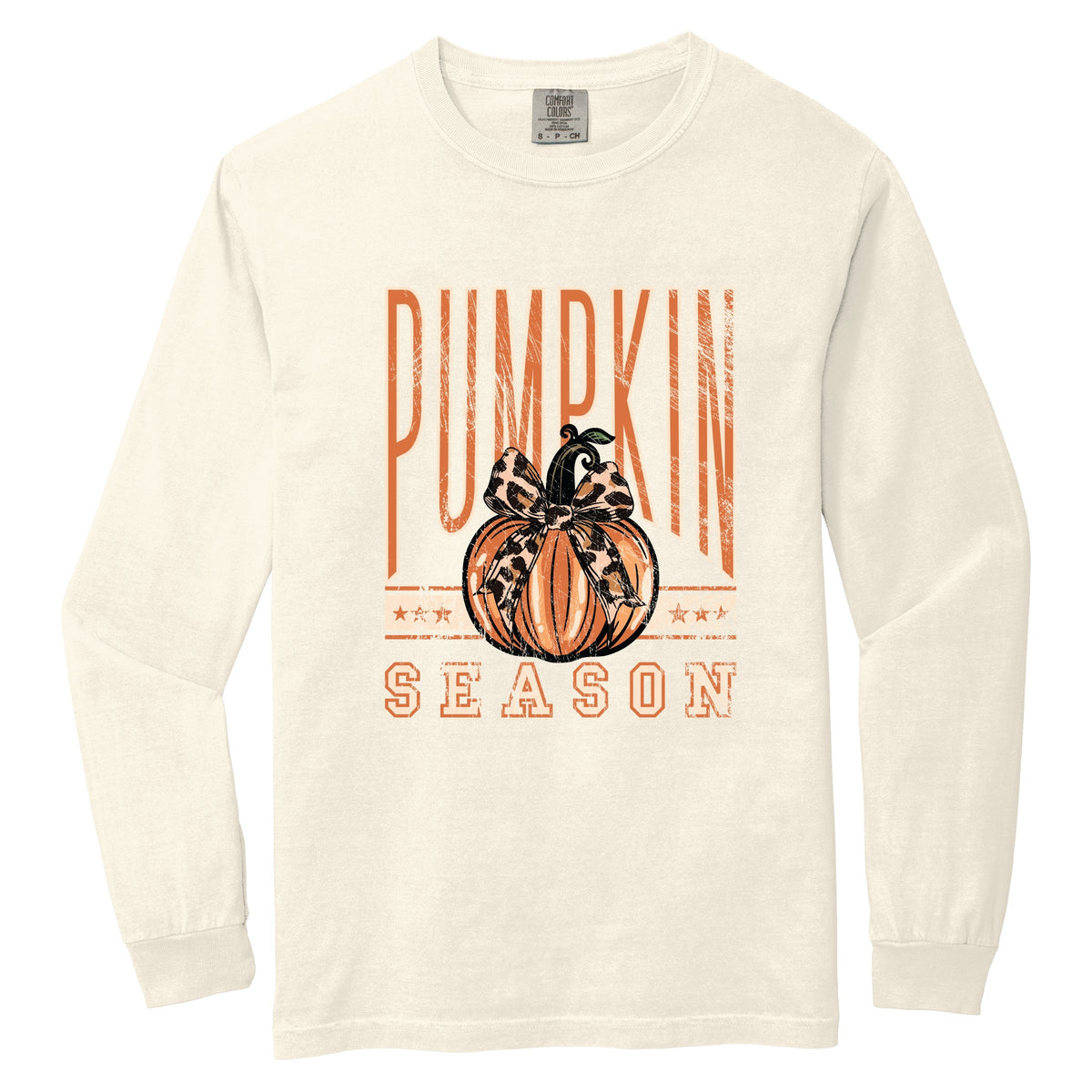 Pumpkin Season Stars - Women's Garment Dyed Long Sleeve product image 8