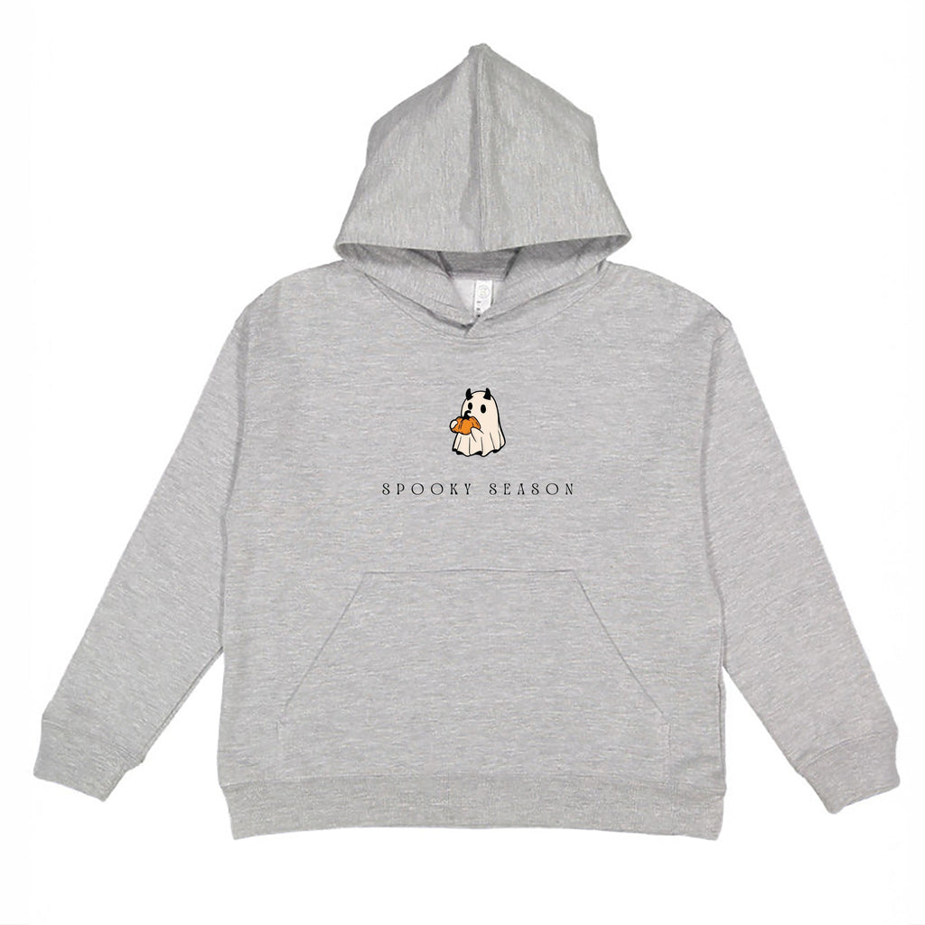 Spooky Season Pumpkin Ghost - Youth Graphic Hoodie product image 1