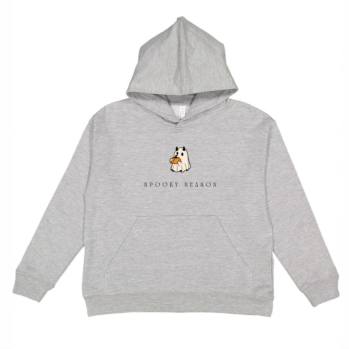 Spooky Season Pumpkin Ghost - Youth Graphic Hoodie product image 1