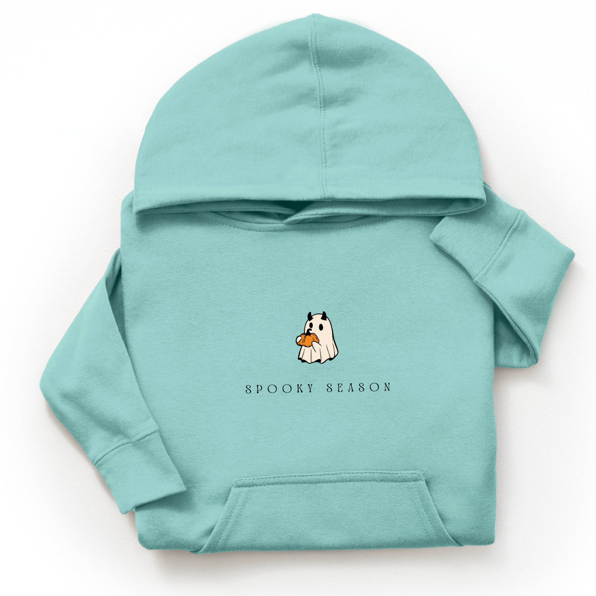 Spooky Season Pumpkin Ghost - Youth Graphic Hoodie product image 10