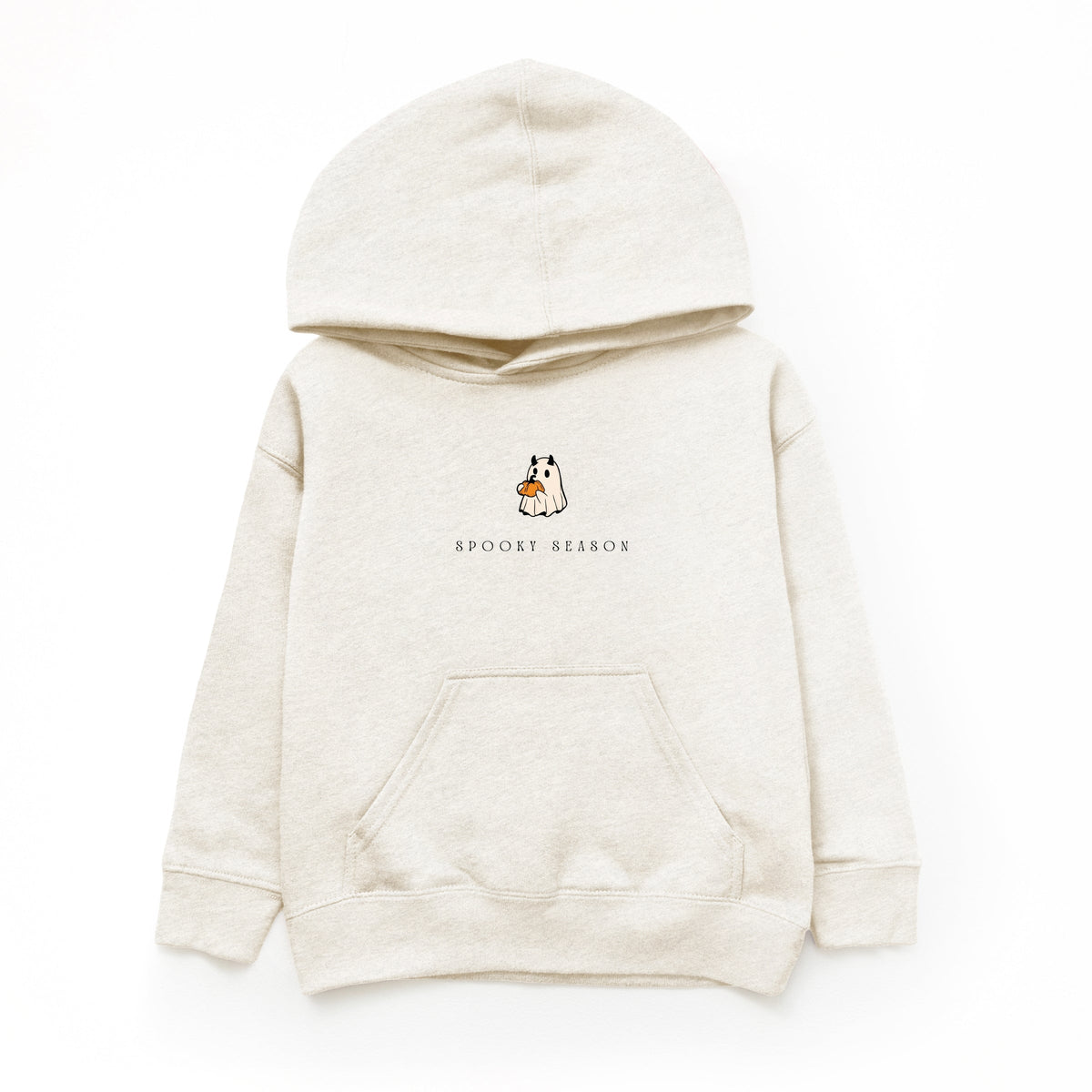 Spooky Season Pumpkin Ghost - Youth Graphic Hoodie product image 4