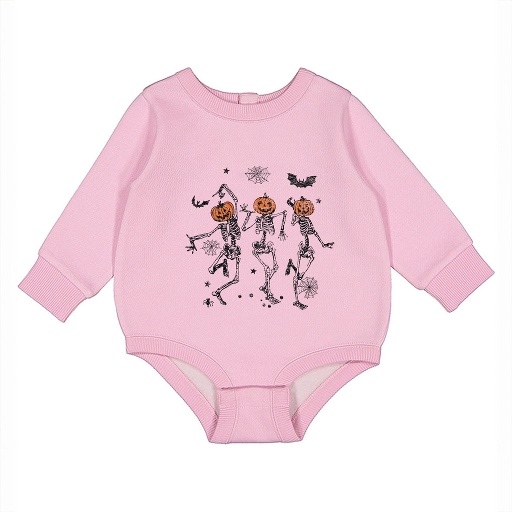 Dancing Skeleton Trio - Infant Fleece BodySuit