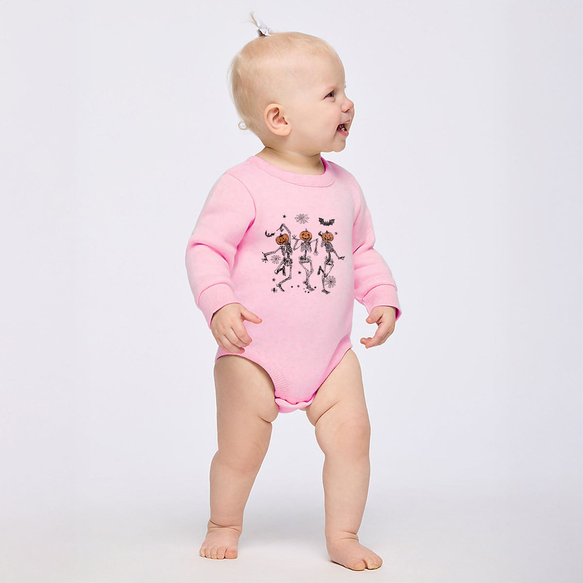 Dancing Skeleton Trio - Infant Fleece BodySuit
