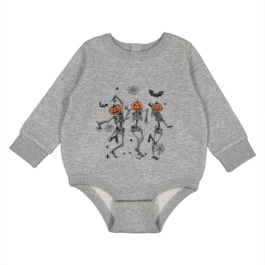 Dancing Skeleton Trio - Infant Fleece BodySuit