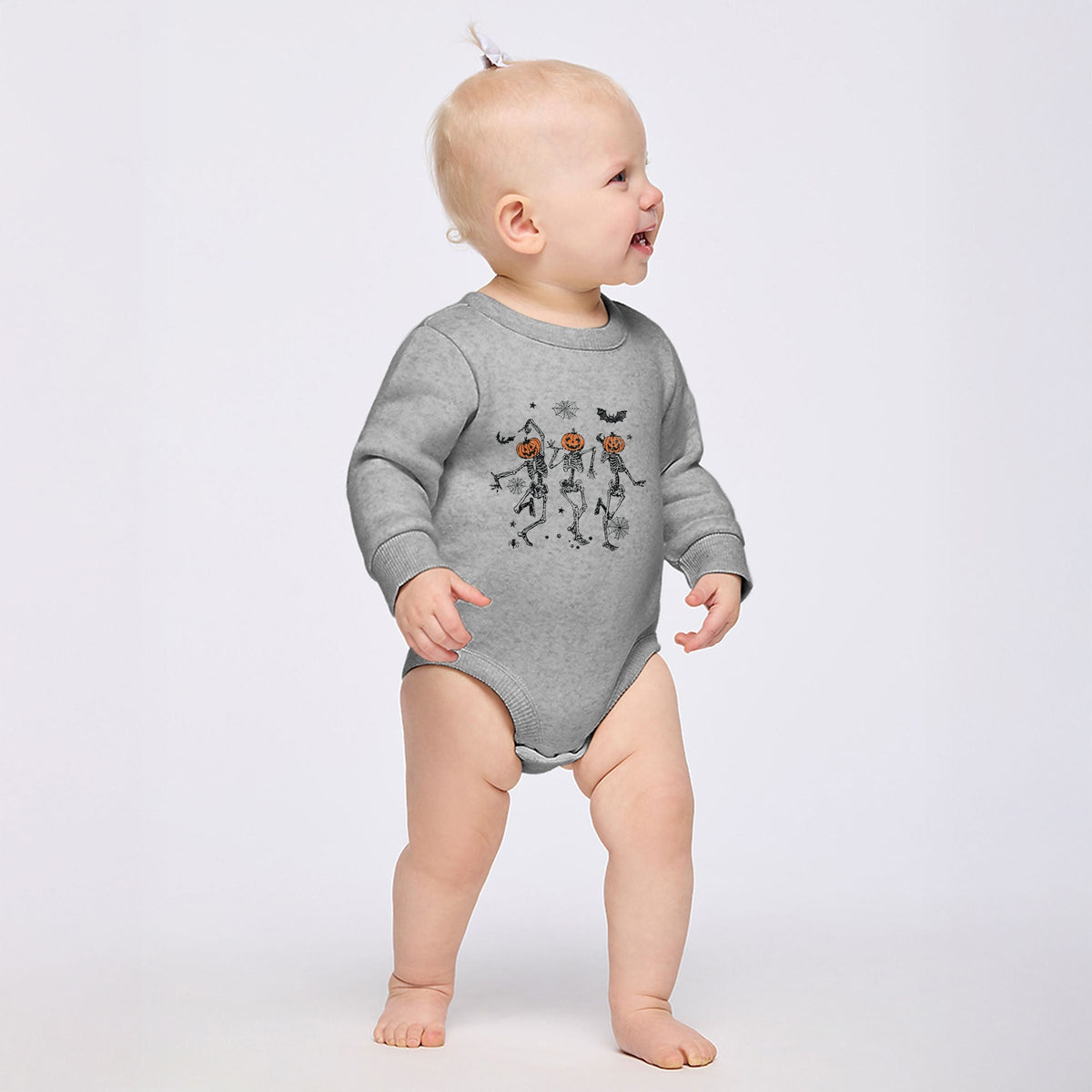 Dancing Skeleton Trio - Infant Fleece BodySuit
