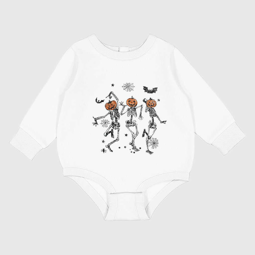 Dancing Skeleton Trio - Infant Fleece BodySuit