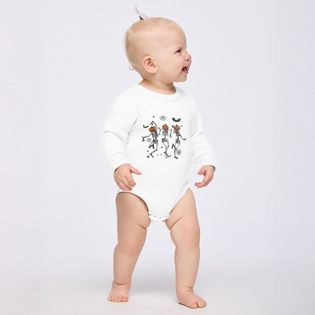 Dancing Skeleton Trio - Infant Fleece BodySuit