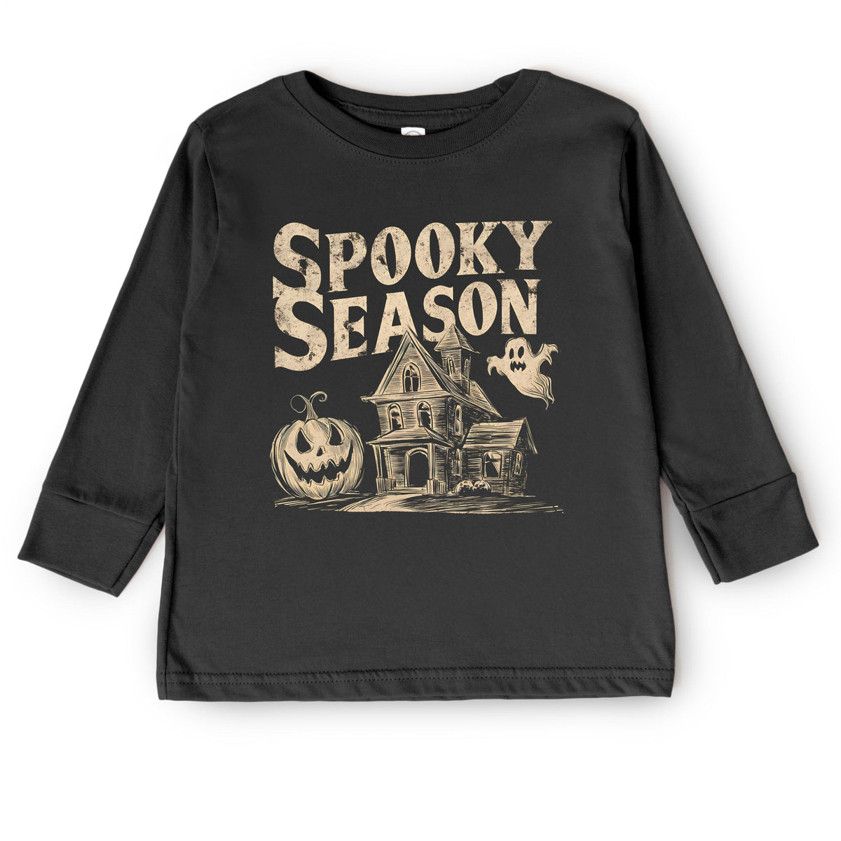 Spooky Season Haunted House - Toddler Long Sleeve Graphic product image 5