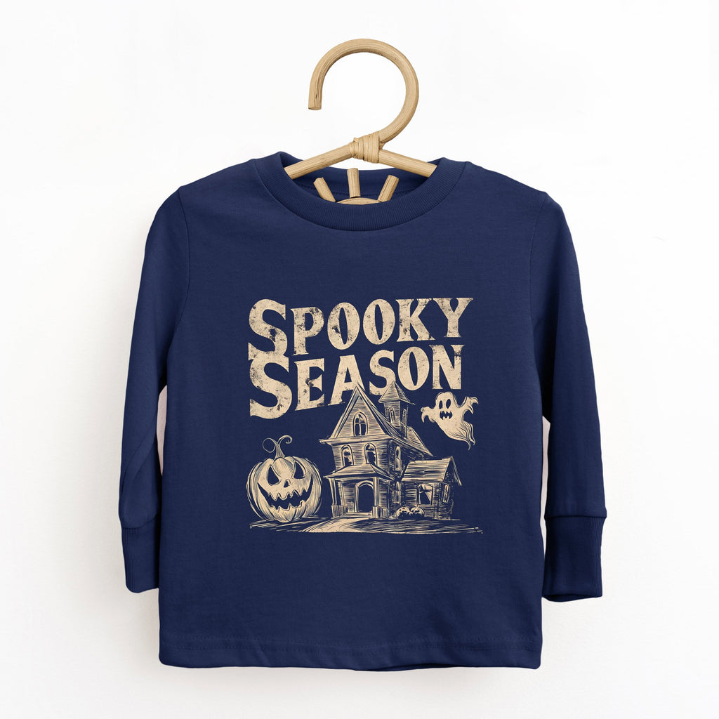 Spooky Season Haunted House - Toddler Long Sleeve Graphic product image 7