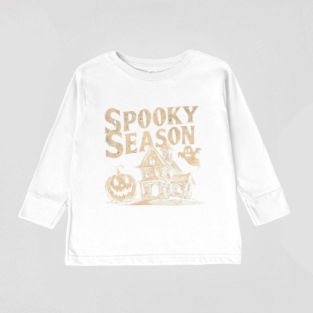 Spooky Season Haunted House - Toddler Long Sleeve Graphic product image 12