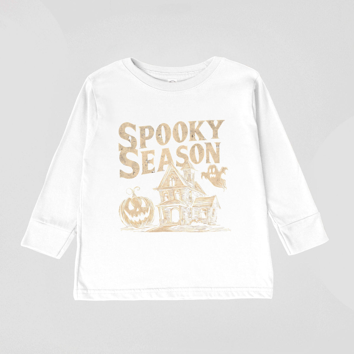 Spooky Season Haunted House - Toddler Long Sleeve Graphic product image 2