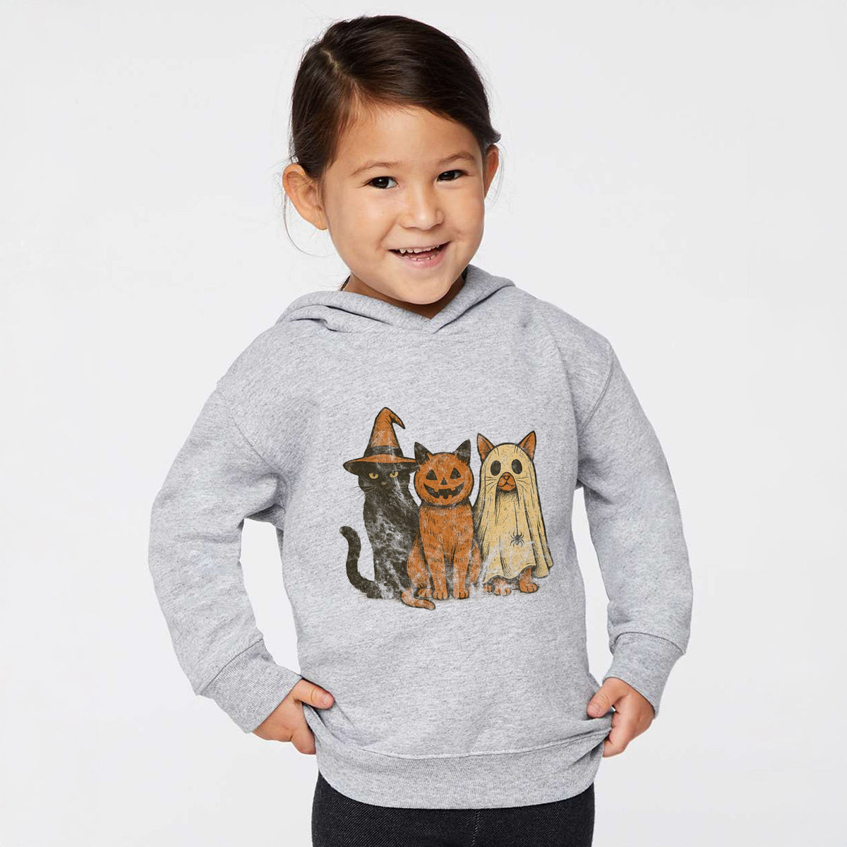 Halloween Cat Trio - Toddler Hoodie product image 4