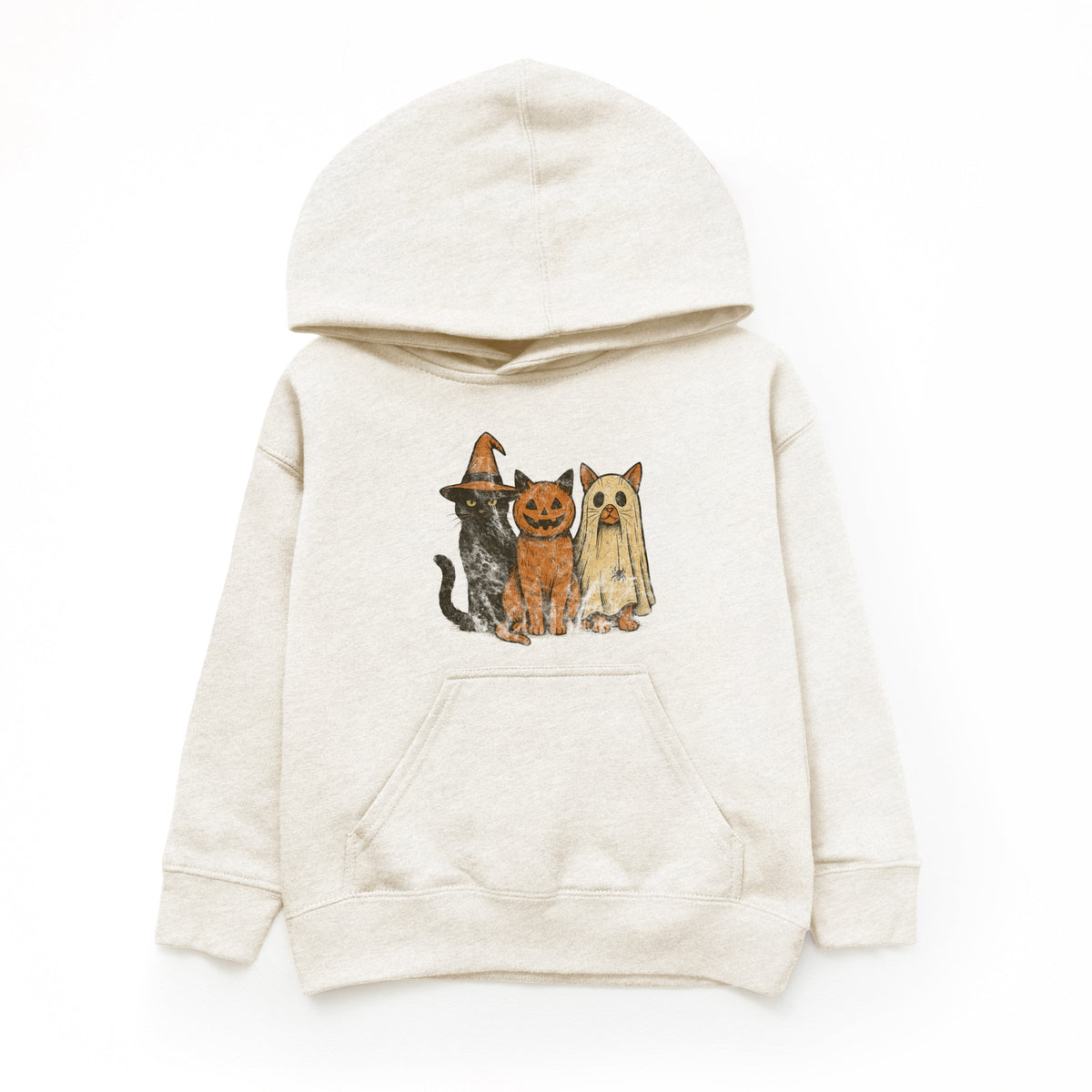 Halloween Cat Trio - Youth Graphic Hoodie product image 2
