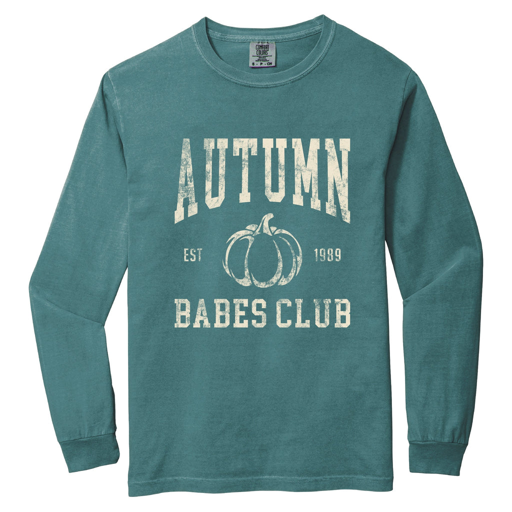 Autumn Babes Club Pumpkin - Women's Garment Dyed Long product image 7