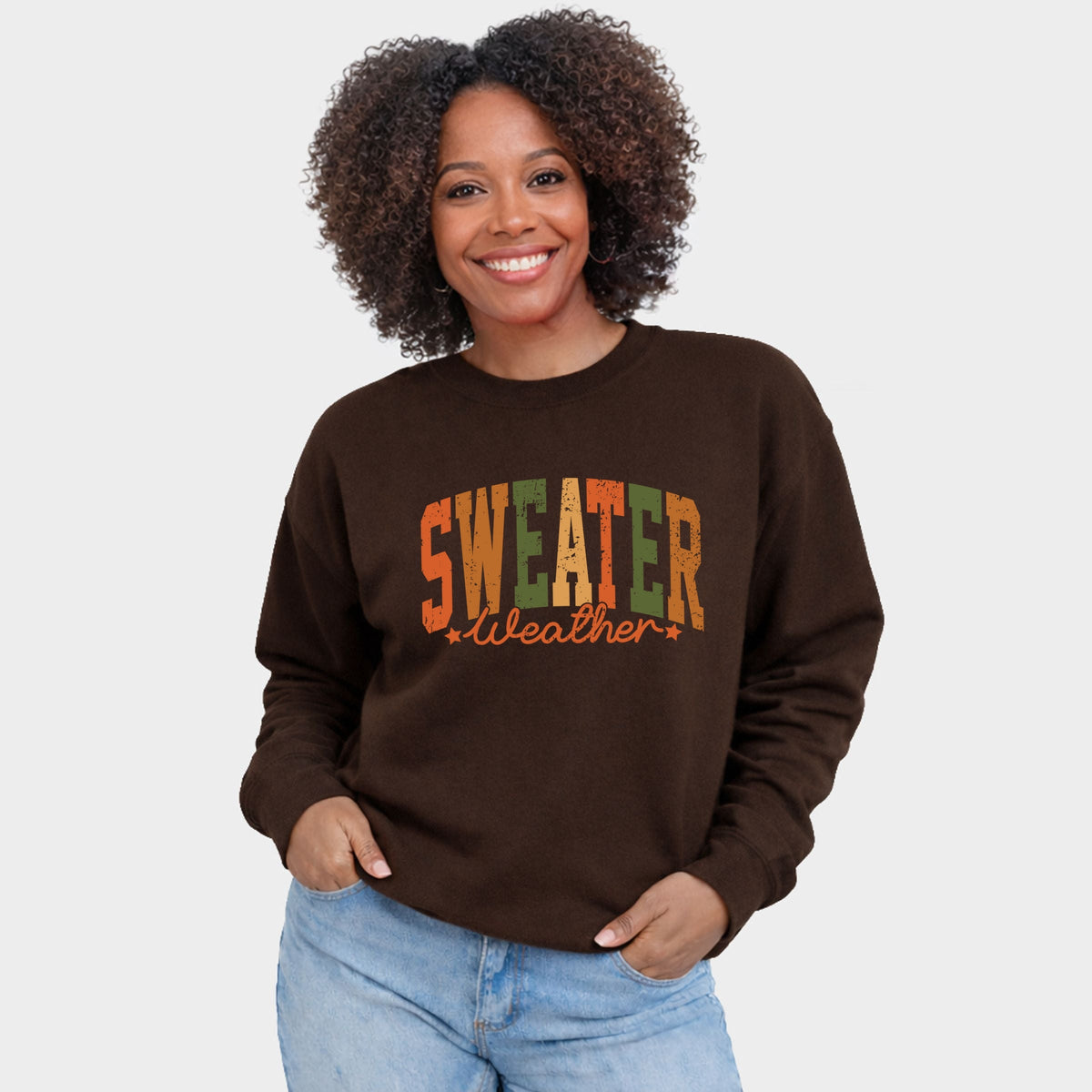 Sweater Weather Multi - Women's Graphic Sweatshirt product image 4