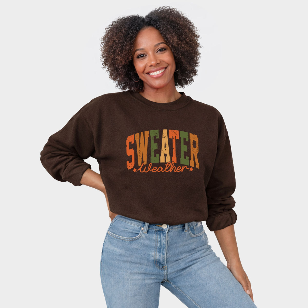 Sweater Weather Multi - Women's Graphic Sweatshirt product image 5