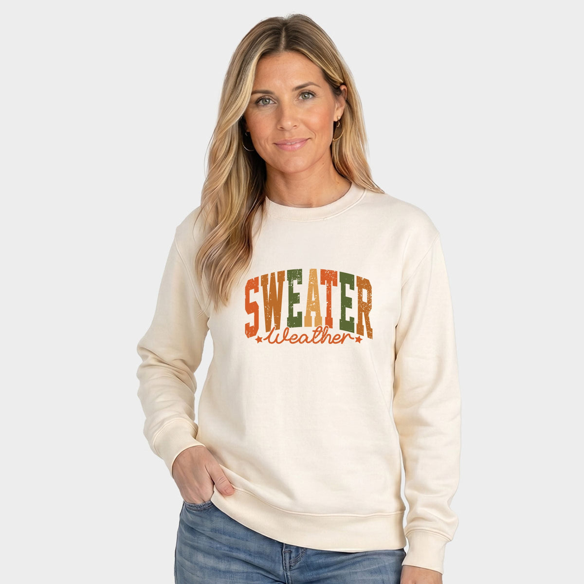 Sweater Weather Multi - Women's Graphic Sweatshirt product image 1