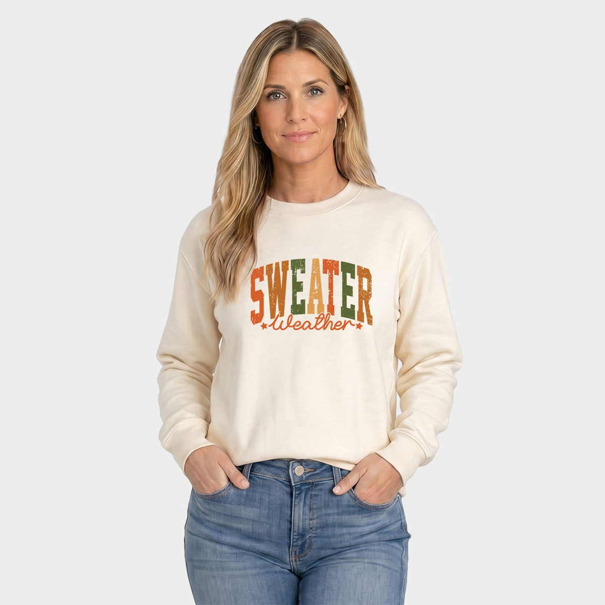 Sweater Weather Multi - Women's Graphic Sweatshirt product image 2