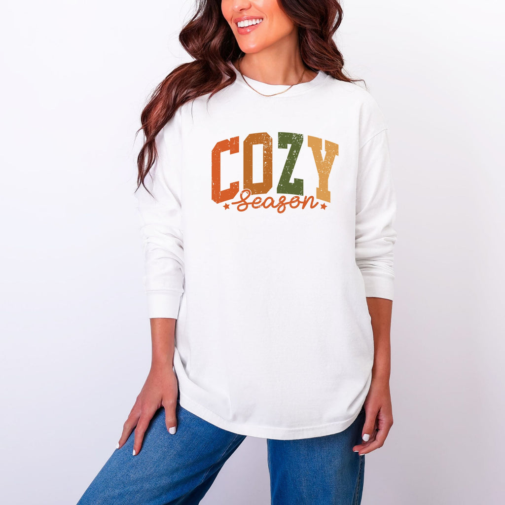 Cozy Season Multi - Women's Garment Dyed Long Sleeve product image 7
