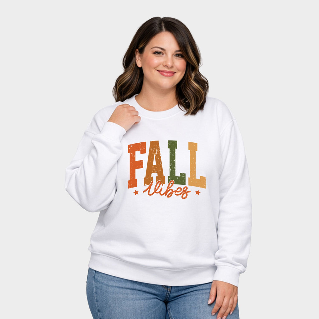Fall Vibes Multi - Women's Plus Sized Graphic Sweatshirt product image 10
