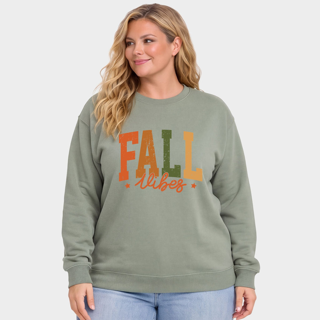 Fall Vibes Multi - Women's Plus Sized Graphic Sweatshirt product image 16