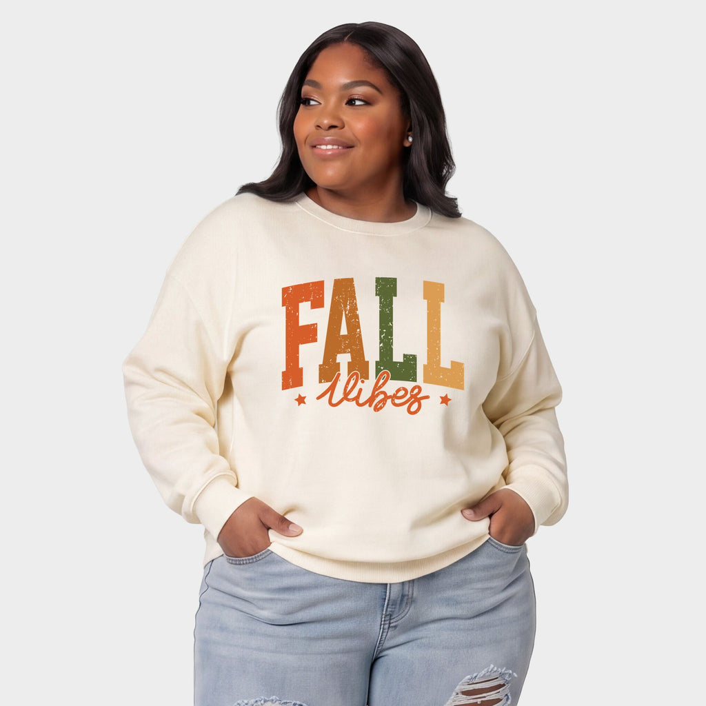Fall Vibes Multi - Women's Plus Sized Graphic Sweatshirt product image 14