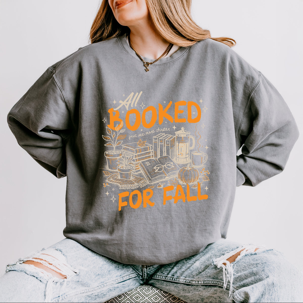 All Booked For Fall - Women's Lightweight Garment Dyed product image 12