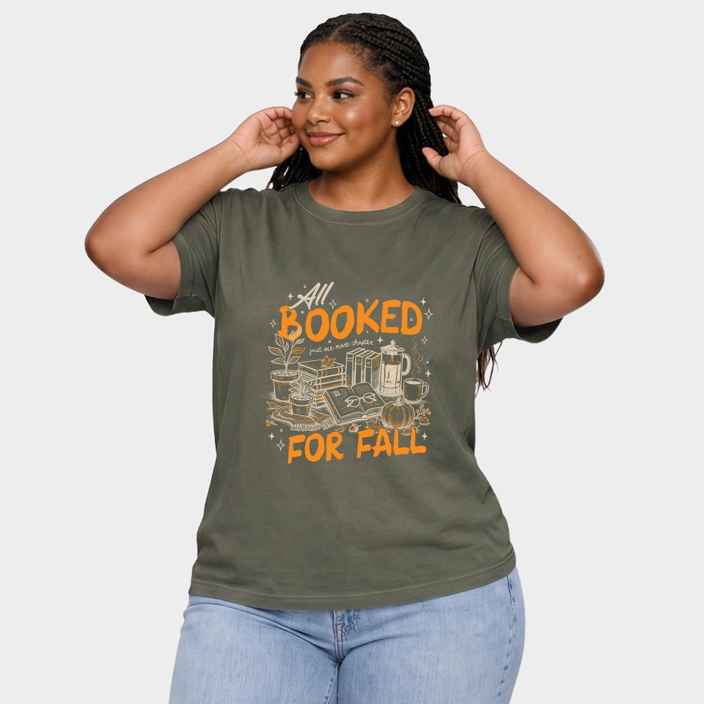 All Booked For Fall - Women's Plus Sized Garment Dyed product image 2