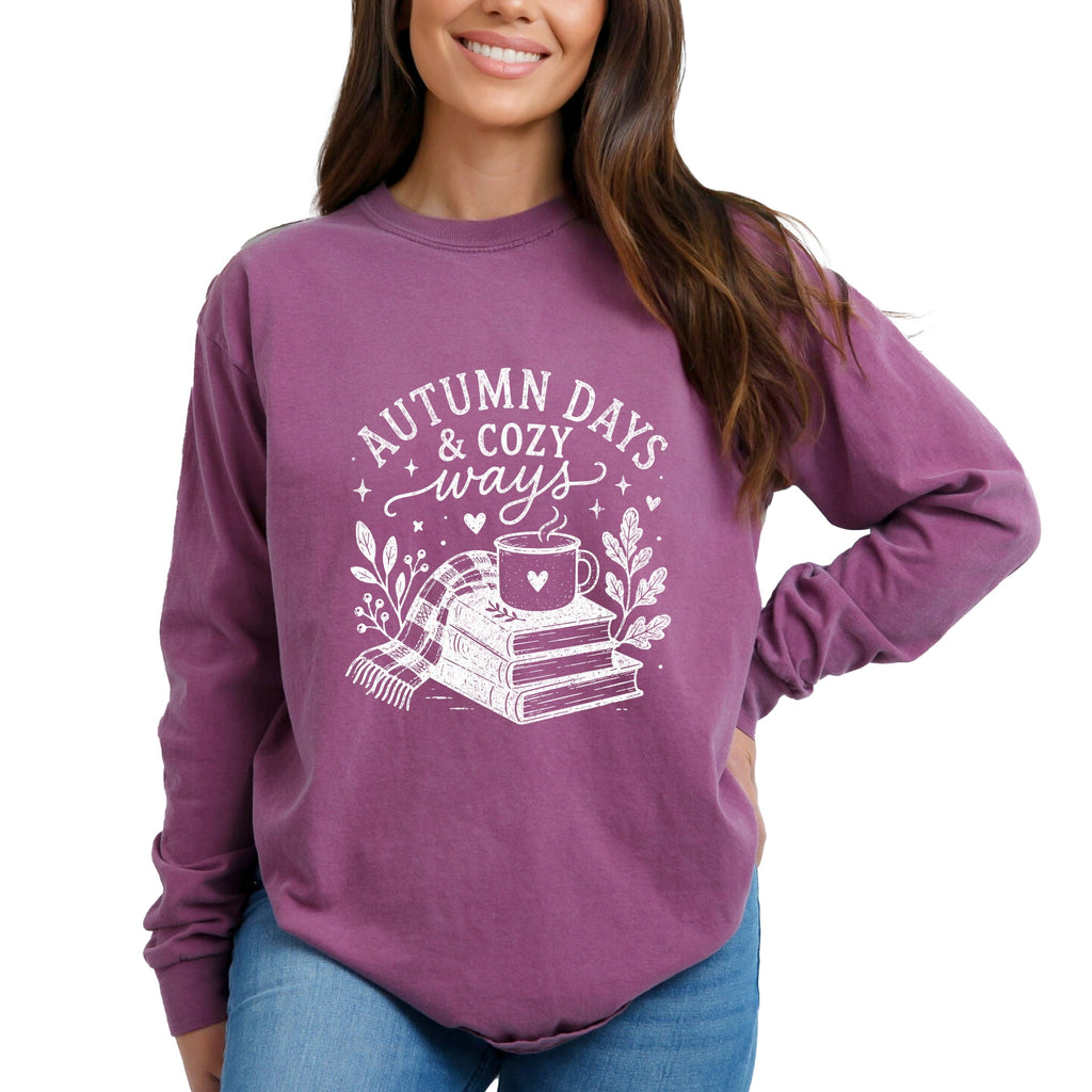 Autumn Days and Cozy Ways - Women's Garment Dyed Long product image 4