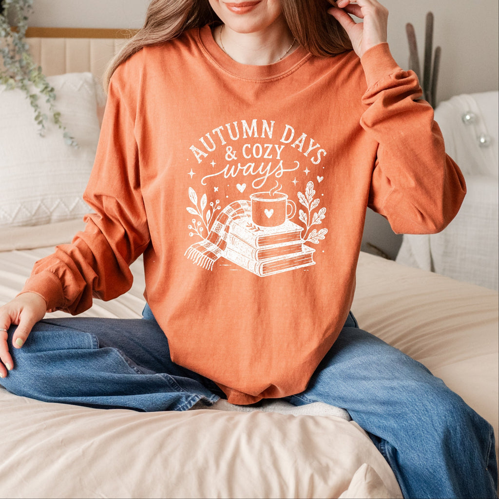 Autumn Days and Cozy Ways - Women's Garment Dyed Long product image 7