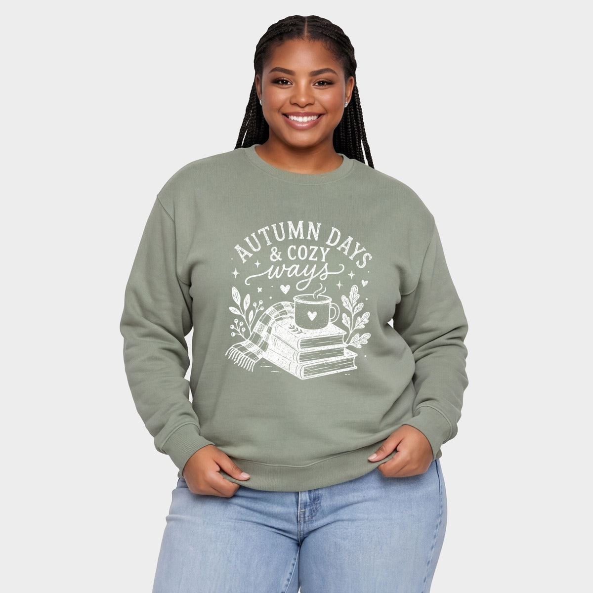 Autumn Days and Cozy Ways - Women's Plus Sized Graphic product image 1