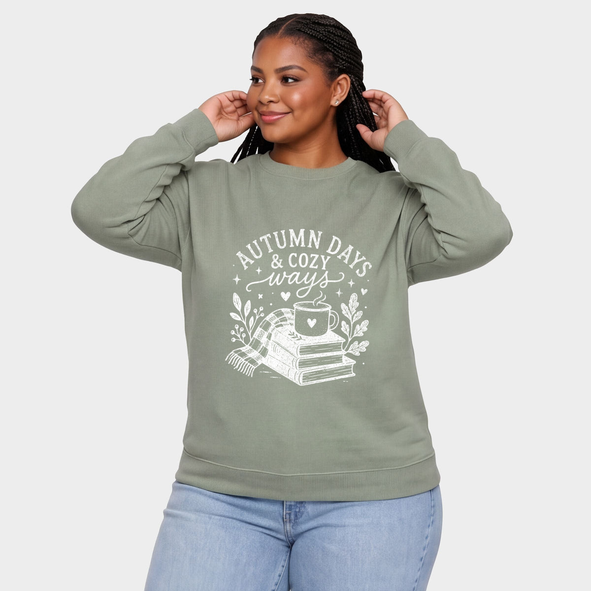 Autumn Days and Cozy Ways - Women's Plus Sized Graphic product image 2