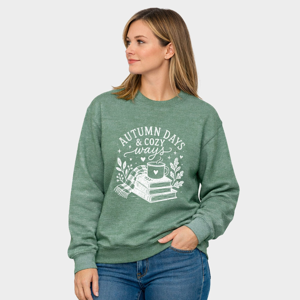 Autumn Days and Cozy Ways - Women's Graphic Sweatshirt product image 8