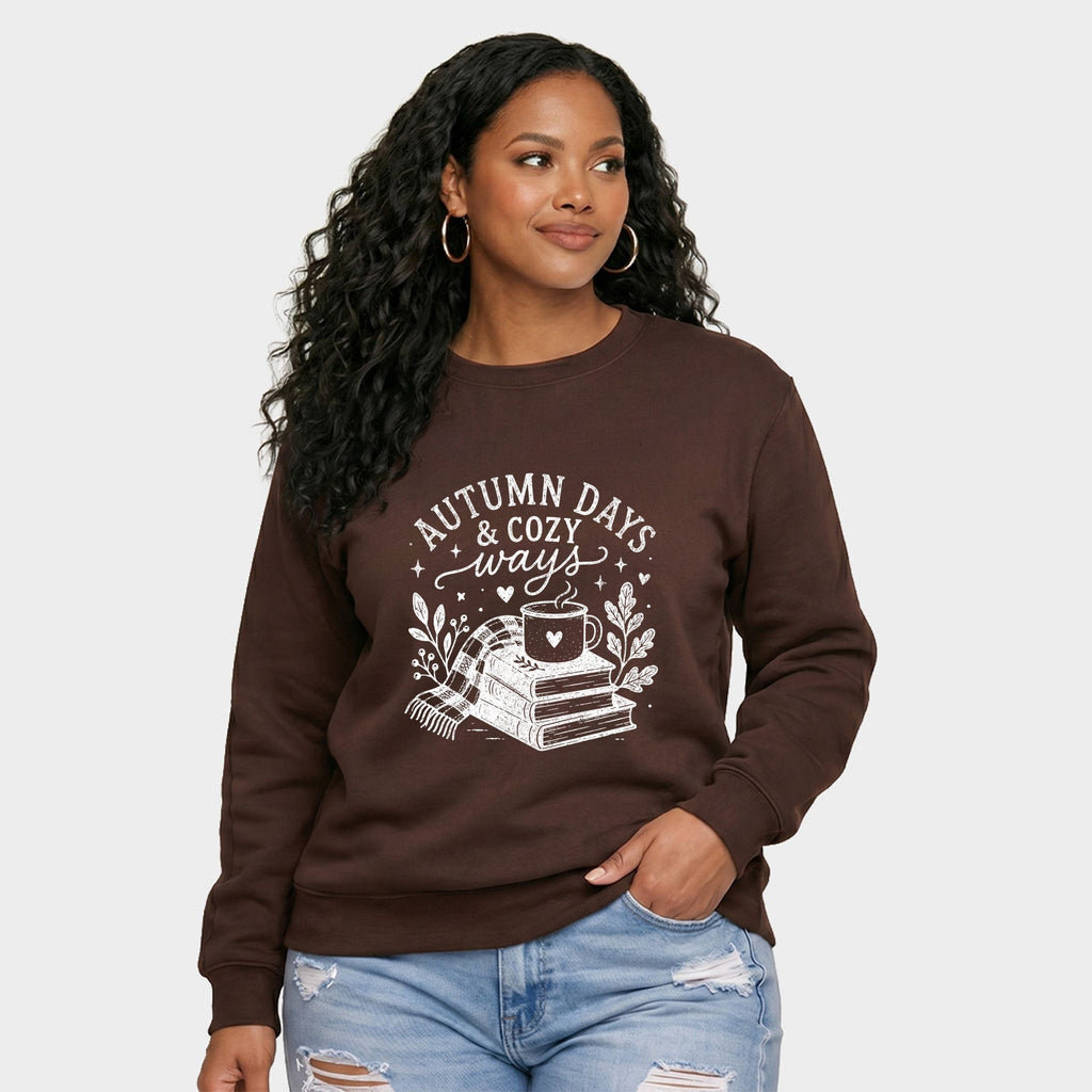 Autumn Days and Cozy Ways - Women's Graphic Sweatshirt product image 12