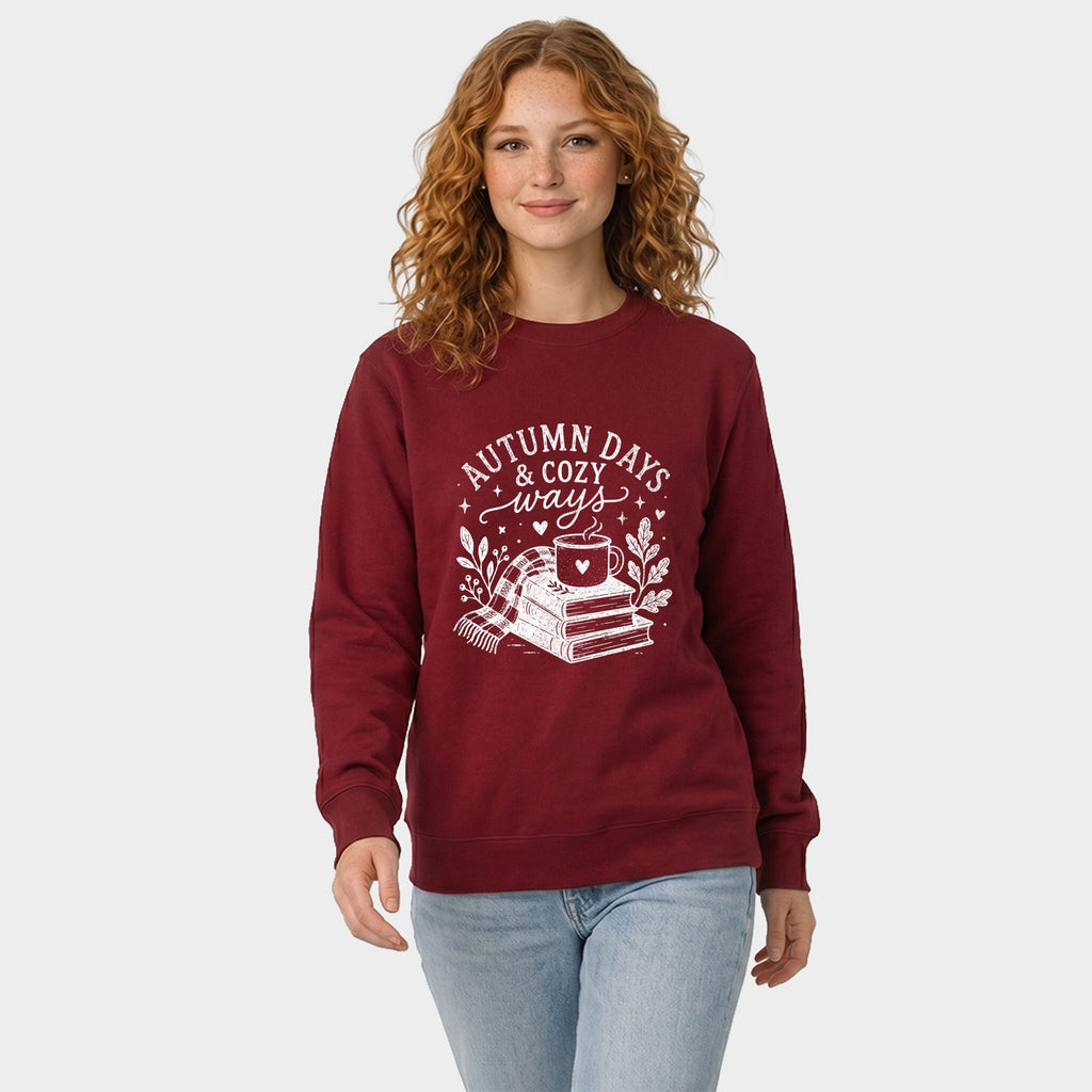 Autumn Days and Cozy Ways - Women's Graphic Sweatshirt product image 11