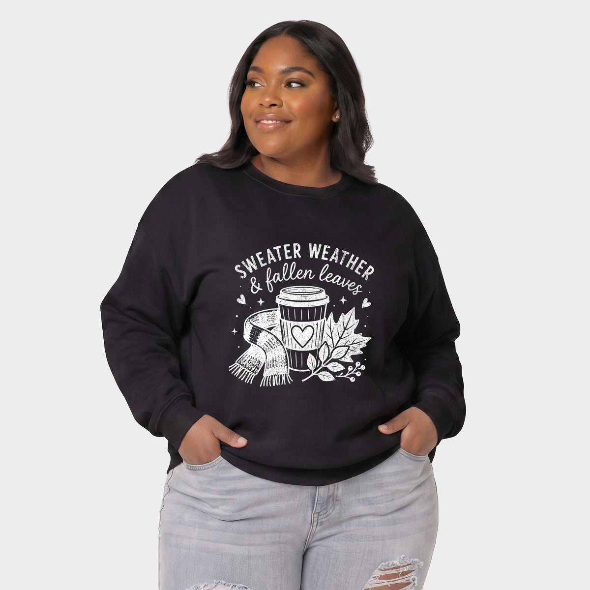 Sweater Weather and Fallen Leaves - Women's Plus Sized product image 2