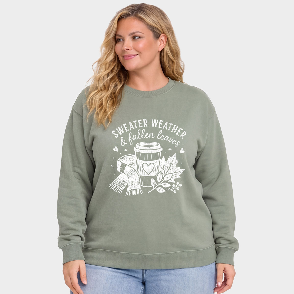Sweater Weather and Fallen Leaves - Women's Plus Sized product image 4