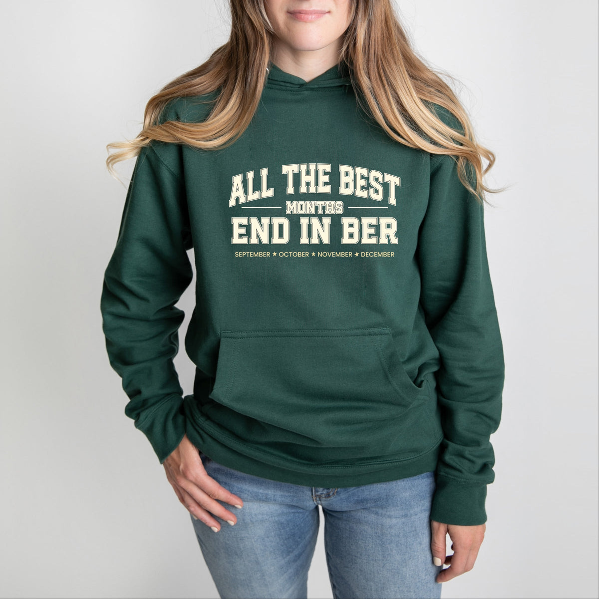 All The Best Months End In Ber - Women's Graphic Hoodie product image 1