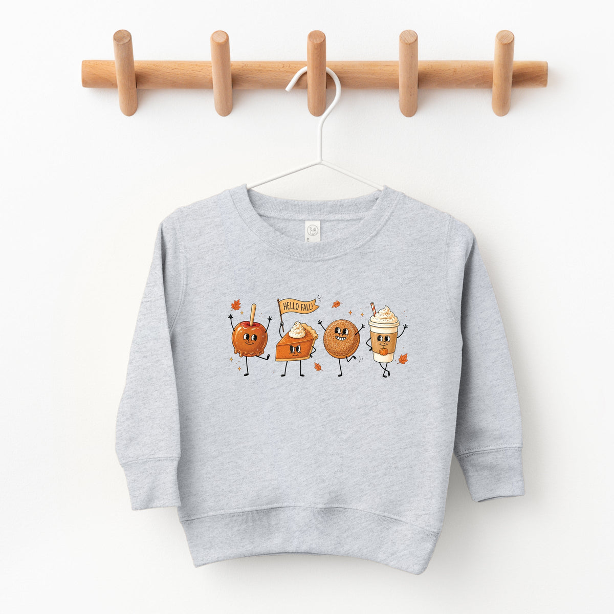 Hello Fall Stick Figures - Toddler Graphic Sweatshirt product image 1