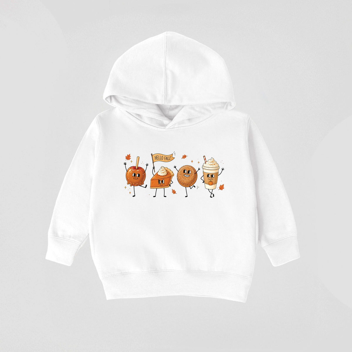 Hello Fall Stick Figures - Youth Graphic Hoodie product image 2