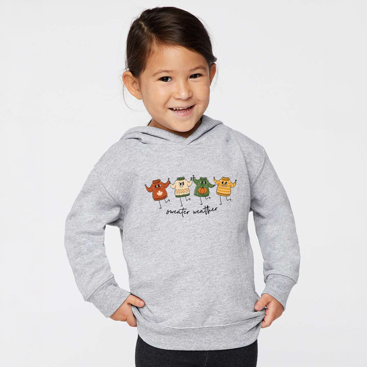 Sweater Weather Stick Figures - Toddler Hoodie product image 1