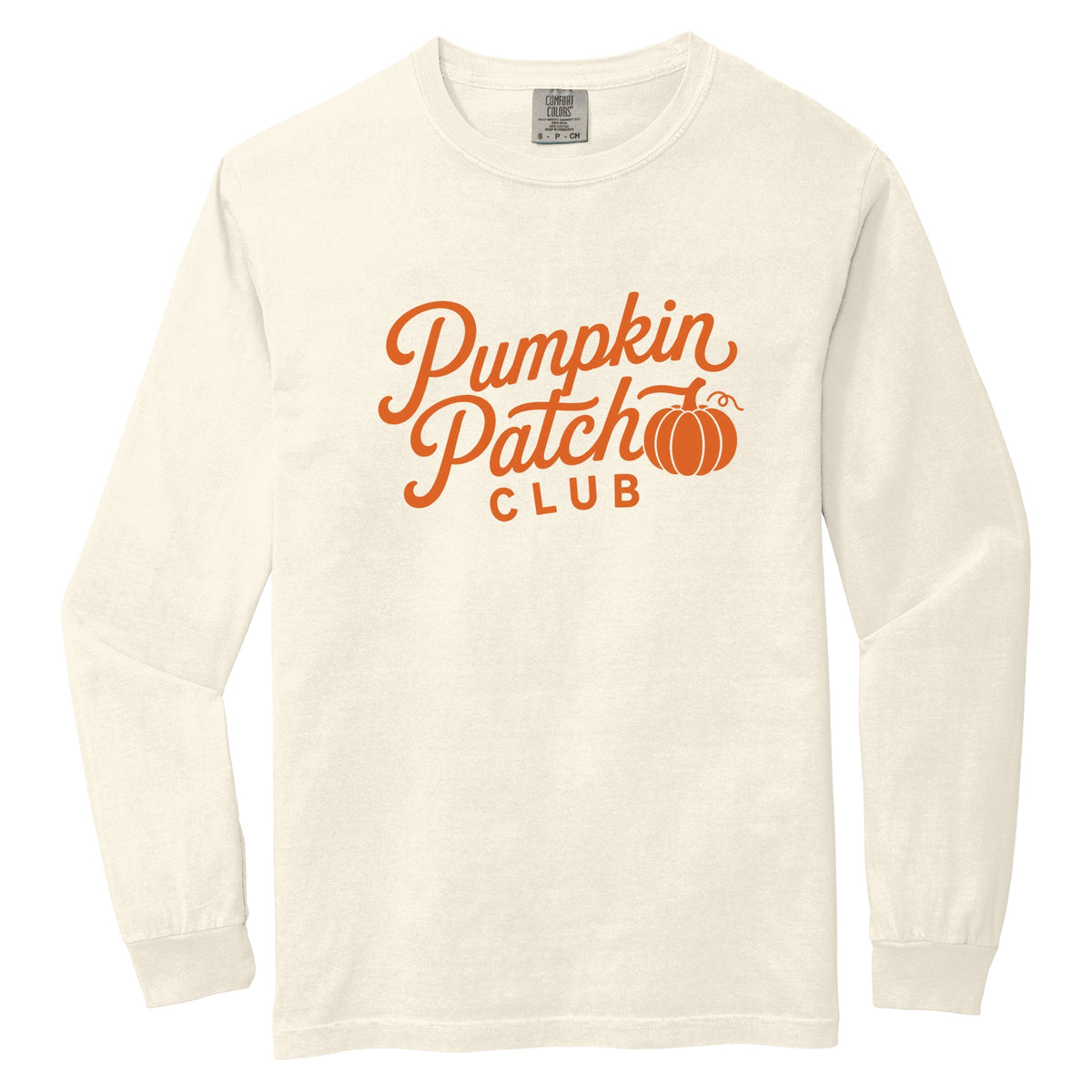 Pumpkin Patch Club Cursive - Women's Garment Dyed Long product image 2