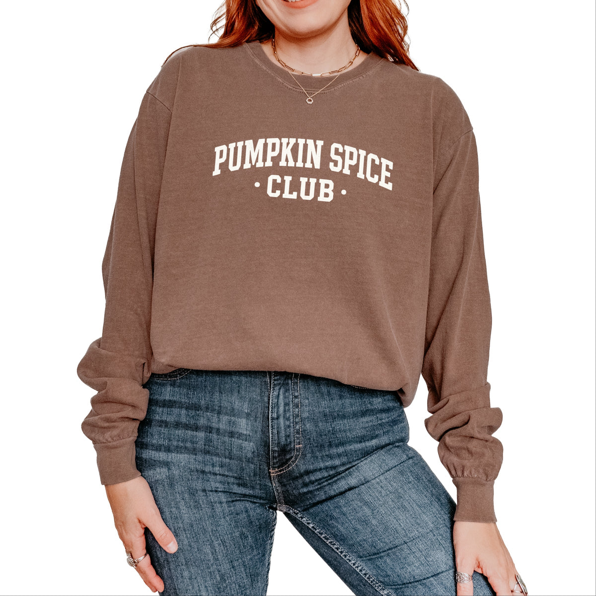 Pumpkin Spice Club - Women's Garment Dyed Long Sleeve product image 3
